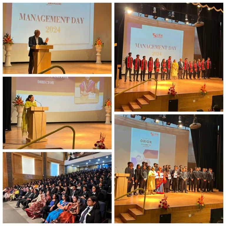 Symbiosis Institute of Business Management (SIBM) celebrated Management Day 2024