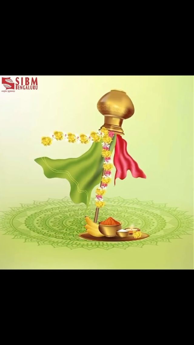 With the Gudi raised high, may your aspirations soar even higher. 

SIBM Bengaluru extends warm wishes for Gudi Padwa, and may this auspicious occasion bring you prosperity and success. 

#LifeAtSIBMB #SIBMBengaluru #MBALife #Management